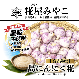 【宮古島産】島にんにく糀(冷蔵)
