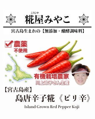 【宮古島産】島唐辛子糀 《ピリ辛》